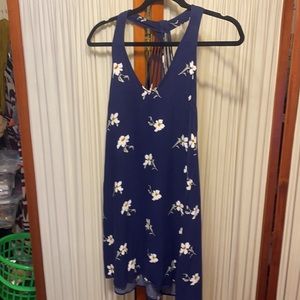 (3/$15)   American Eagle Outfitters blue strappy dress/shirt